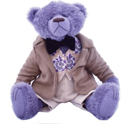 Giles - Teddy Bear Purple Steiff Shulte Mohair Artist Collectable OOAK 15 inches in Saudi Arabia
