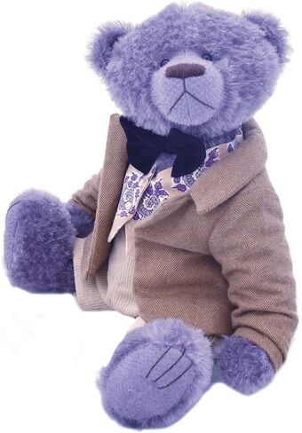 Giles - Teddy Bear Purple Steiff Shulte Mohair Artist Collectable OOAK 15 inches in Saudi Arabia