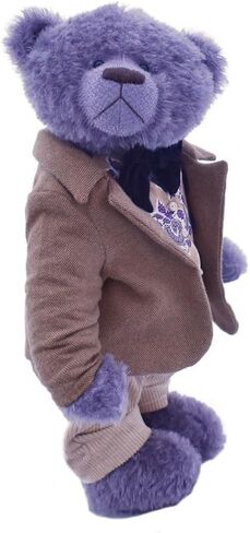 Giles - Teddy Bear Purple Steiff Shulte Mohair Artist Collectable OOAK 15 inches in Saudi Arabia