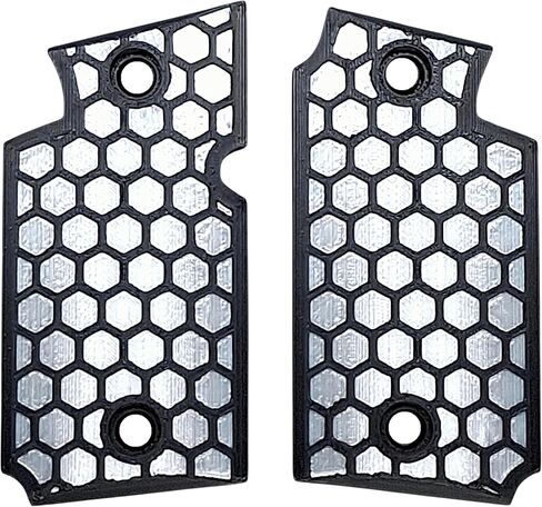 White & Black Honeycomb Printed Sig Sauer P938 Grips in Saudi Arabia