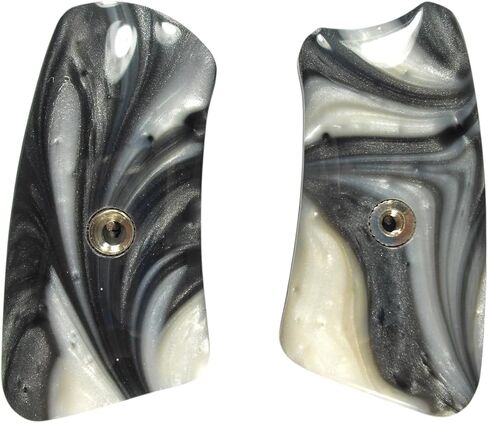 Silver & White Pearl Ruger Sp101 Grip Inserts in Saudi Arabia