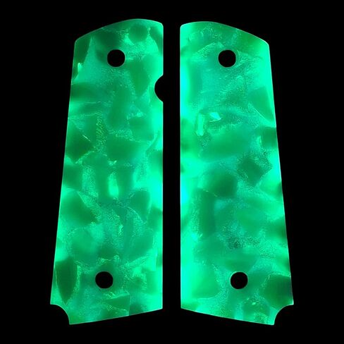 Glacier Glow Terrazzo Pearl Full Size 1911 Grips in Saudi Arabia