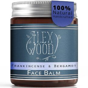 The Ilex Wood - Rose and Frankincense Face Cream - 100% Natural, Vegan, Moisturising, Anti Ageing, Wrinkle and Line Reducing Ingredients - 60ml (2.03 fl oz) in Saudi Arabia