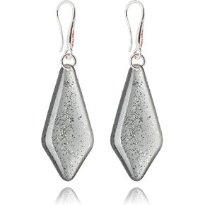 Simple Long Geometric Dangle Earrings for Women, Diamond Shape Jewelry in Saudi Arabia