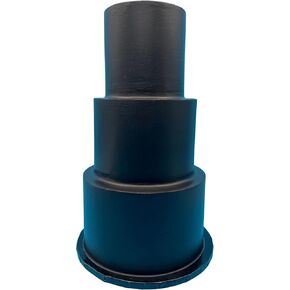 كعكة سوداء وهمية بطول 18 بوصة - كعكة وهمية قابلة للتخصيص وقابلة لإعادة الاستخدام لمنظمي الأحداث والخبازين - كعكة عيد ميلاد وهمية واقعية - خفيفة الوزن ومتينة - صنع في الولايات المتحدة الأمريكية من JennWithLove in Kuwait