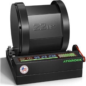 مجموعة بهلوان الصخور الاحترافية، أسطوانة كبيرة جدًا سعة 22 رطلًا مع محرك متطور بدون فرش، وإخراج محرك في الوقت الحقيقي وعرض وقت التشغيل - قاعدة معدنية شديدة التحمل للبالغين وجامعي الصخور in Kuwait