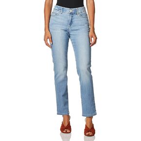 Lee Women's Ultra Lux Comfort with Flex Motion Straight Leg Jean, Greet The Day, 14 Short in Saudi Arabia