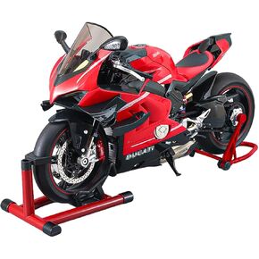 1/6 Scale Alloy Motorcycle Model, Dynamic Simulation Bike with Ignition System & Smoke Spray Effects, Detailed Collectible Display Gift for Adults in Saudi Arabia