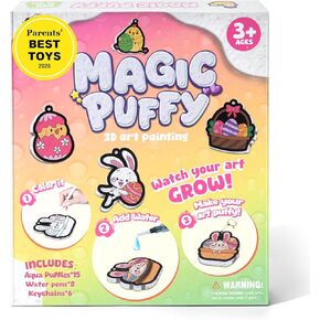boxNoble Magic Aqua Puffs، مجموعات فنية ثلاثية الأبعاد للطلاء حسب عدد مجموعات الحرف اليدوية للأطفال، هدايا إبداعية خالية من الفوضى للأولاد والبنات الذين تتراوح أعمارهم بين 4 5 6 7 8 9 10 (الديناصورات) in Kuwait