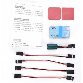 Flight Controller Stabilizer, F50A 3-Axle Gyro A3 V2 Airplane Gyro Stabilizers, Multifunctional Flights Controller System for RC Fixed Wing Airplane, Metal in Kuwait