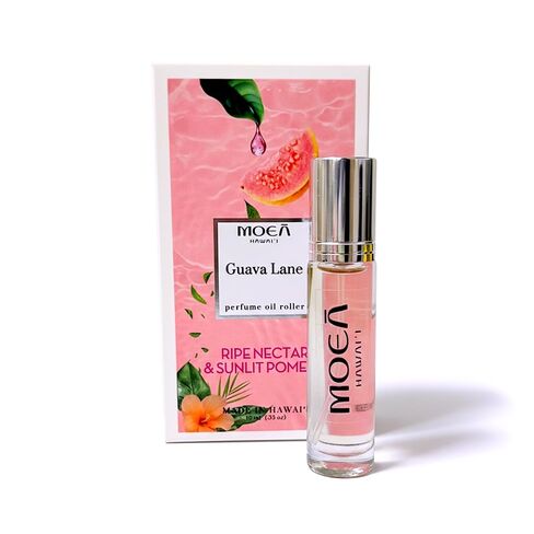 مويا- جوافة لين ~ أسطوانة عطر هاواي- أحلام رحيق الجزيرة وبرتقال الشمس المضاء ~ صنع في هاواي - هدايا لها- 9.5 مل in Kuwait