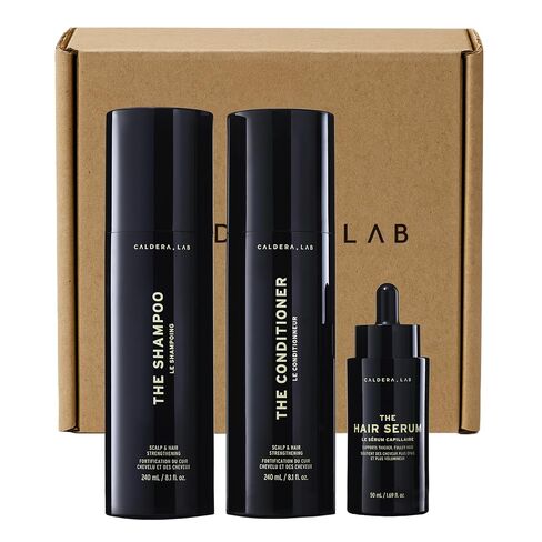 Caldera + Lab Men’s Skincare Set – The Regimen Rich: Cleanser, Moisturizer & Night Serum | Hydrating, Firming & Smoothing | Niacinamide, Clean, All Skin Types in Saudi Arabia