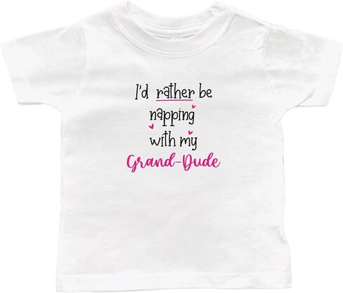 Grand-Dude Themed Toddler T-Shirts, Grandson or Granddaughter Present, Kid Shirt, Valentine's in Saudi Arabia