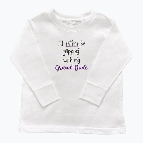 Grand-Dude Themed Toddler T-Shirts, Grandson or Granddaughter Present, Kid Shirt, Valentine's in Saudi Arabia