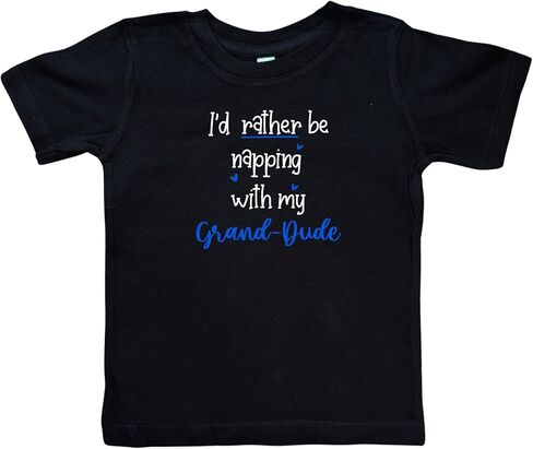Grand-Dude Themed Toddler T-Shirts, Grandson or Granddaughter Present, Kid Shirt, Valentine's in Saudi Arabia