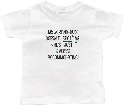 Grand-Dude Themed Toddler T-Shirts, Grandson or Granddaughter Present, Kid Shirt, Valentine's in Saudi Arabia