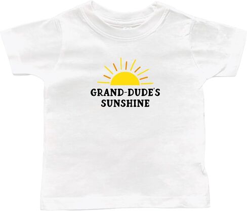 Grand-Dude Themed Toddler T-Shirts, Grandson or Granddaughter Present, Kid Shirt, Valentine's in Saudi Arabia