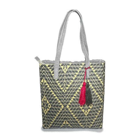 Tote Bag "Valentina", made by Jühue Artesanal, handmade bag made in Mexico, Red tote bag, hand embroidery, unique piece, embroidered tote bag, Mexican embroidery, Made in Mexico in Saudi Arabia