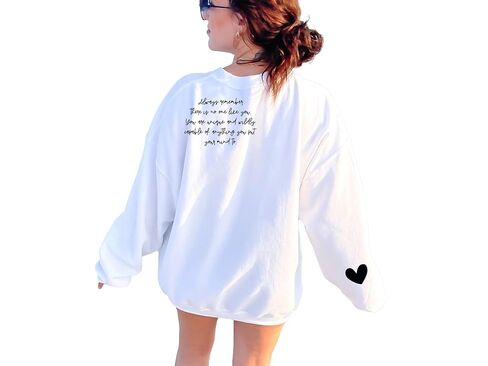 You Are Unique Sweatshirt, Positive Sweater, Mom Popular Sweater, Motivational Shirt, Positive Gift Idea, Love Yourself, Be Yourself in Saudi Arabia