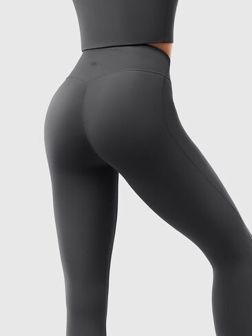 High Waisted Workout Leggings for Women with No Front Seam & Tummy Control, Sculpting Activewear for Yoga, Pilates & Running in Saudi Arabia