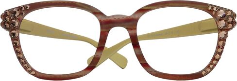 NY FIFTH AVENUE Jazmine, (Bling) (Blue Light Glasses) Women Reading Glasses with LightColorado European Crystals in Saudi Arabia