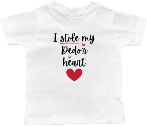 Dedo Themed Toddler T-Shirts, Grandson or Granddaughter Present, Kid Shirt, Valentine's in Saudi Arabia