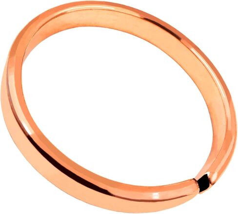 SHINDE EXPORTS Pure Heavy Copper Kada Bracelet for Men & Boys(7 mm)(Brown) in Saudi Arabia