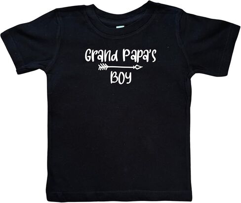 تي شيرتات للأطفال الصغار تحمل عنوان Grand Papa، هدية للحفيد أو الحفيدة، قميص للأطفال، عيد الحب in Kuwait