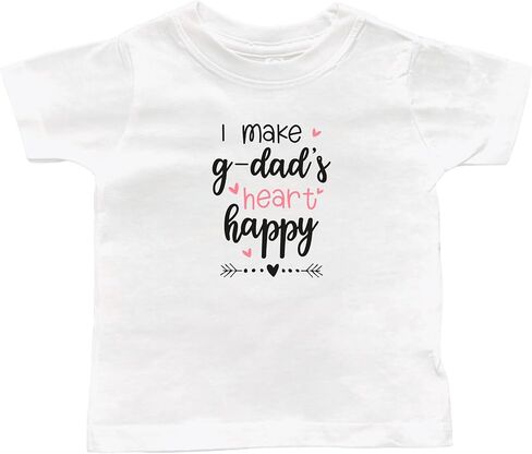 G-Dad Themed Toddler T-Shirts, Grandson or Granddaughter Present, Kid Shirt, Valentine's in Saudi Arabia