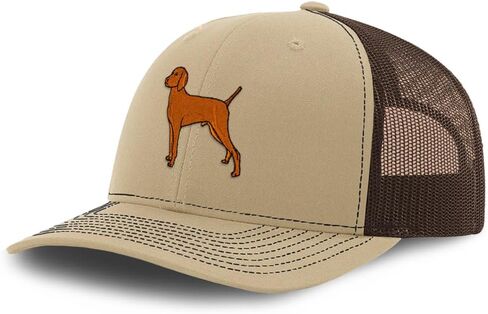 قبعة ريتشاردسون الشبكية المطرزة Vizsla Dog Pet قبعات سائقي الشاحنات المجرية المجرية للرجال والنساء in Kuwait