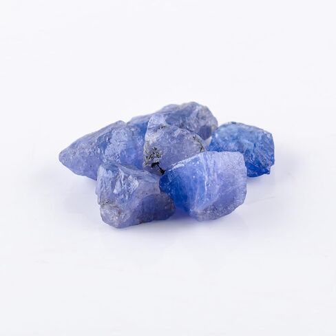 InfinityGemsArt 30 Carats A+ Natural Raw Tanzanite Stone, Rough Crystals for Jewelry Making, Wire Wrapping, December Birthstone, Loose Gemstone Supply, DIY Jewelry Crystals, Gift Stone in Saudi Arabia