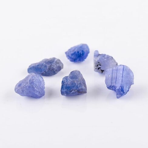 InfinityGemsArt 30 Carats A+ Natural Raw Tanzanite Stone, Rough Crystals for Jewelry Making, Wire Wrapping, December Birthstone, Loose Gemstone Supply, DIY Jewelry Crystals, Gift Stone in Saudi Arabia