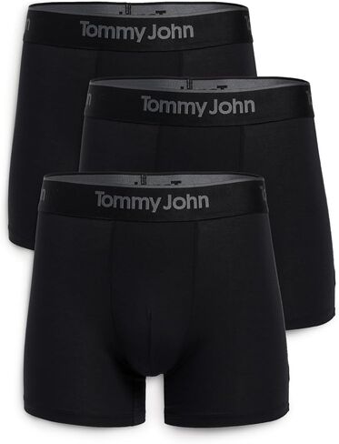 Tommy John Men's Second Skin Modal 4 "Boxer موجز 3 حزم in Saudi Arabia