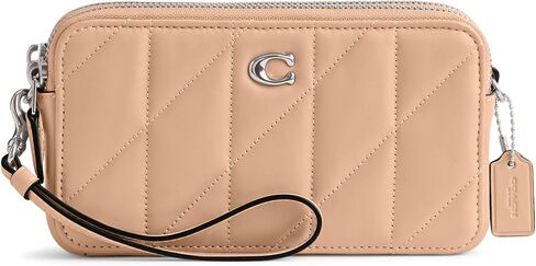 Coach Quilted Pillow Leather Kira Crossbody, Black in Kuwait