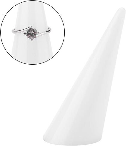 Ring Holder Display, Ring Jewelry Stand, Hand Display Tray, Ring Cone Display for Vendors Selling Women Men in Saudi Arabia