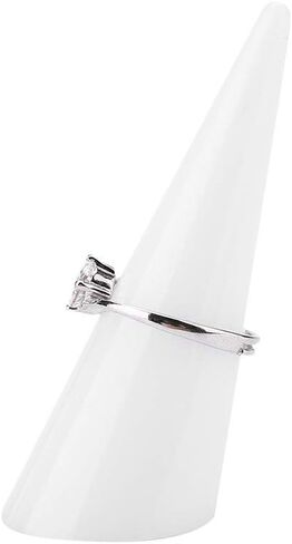 Ring Holder Display, Ring Jewelry Stand, Hand Display Tray, Ring Cone Display for Vendors Selling Women Men in Saudi Arabia