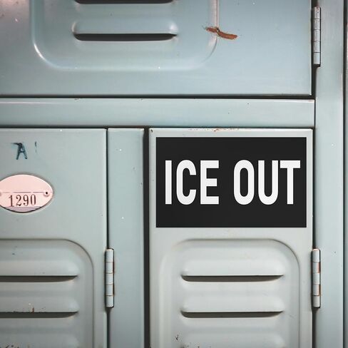 ملصق ICE Out مقاس 4×7 ملصقات احتجاج على الهجرة للرئيس ترامب in Kuwait