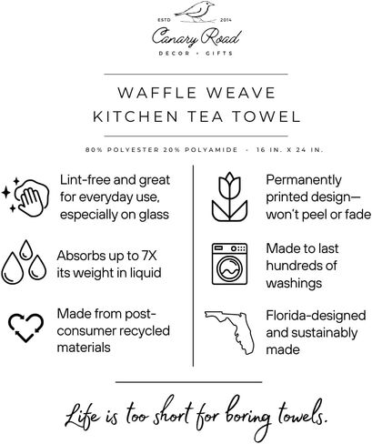 Doodle Dog Valentine Towel – 16x24 Waffle Weave Microfiber Dish Towel – Cute Puppy Kitchen Hand Towel for Valentine’s Day Decor – Absorbent, Lint for Dog Lovers in Saudi Arabia