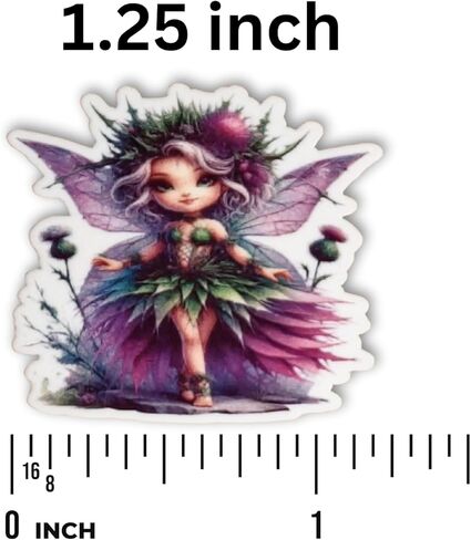 Thistle Crown Fairy Needle Minder – Enchanted Woodland Fairy Magnetic Needle Holder for Cross Stitch & Embroidery in Saudi Arabia