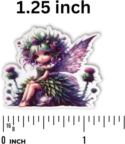 Thistle Meadow Fairy Needle Minder - حامل إبرة مغناطيسي Woodland Fairy للخياطة المتقاطعة والتطريز in Saudi Arabia