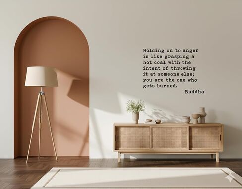 Buddha Inspirational Wall Decal Yoga Meditation Home Decor Vinyl Sticker for Living Room Bedroom Studio Zen Spiritual Wall Art in Saudi Arabia