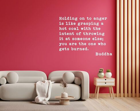 Buddha Inspirational Wall Decal Yoga Meditation Home Decor Vinyl Sticker for Living Room Bedroom Studio Zen Spiritual Wall Art in Saudi Arabia