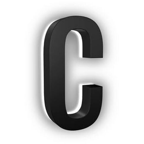 رقم منزل مضاء مخصص، أرقام شارع المنزل الشخصية ثلاثية الأبعاد حروف مضيئة بإضاءة خلفية لوحة باب سكنية حديثة لوحة اسم المنزل ذاتية الصنع in Kuwait