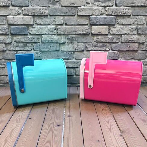 Personalized Custom Valentines Day Plastic Mailbox - Kids Valentine Gift Card Holder - School Box in Saudi Arabia