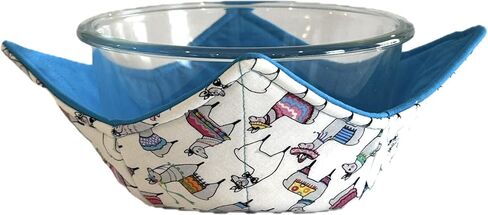 Llamas on White Bowl Helperz Microwavable Bowl Cozy Microwavable Soup Bowl Warmer or Holder in Saudi Arabia