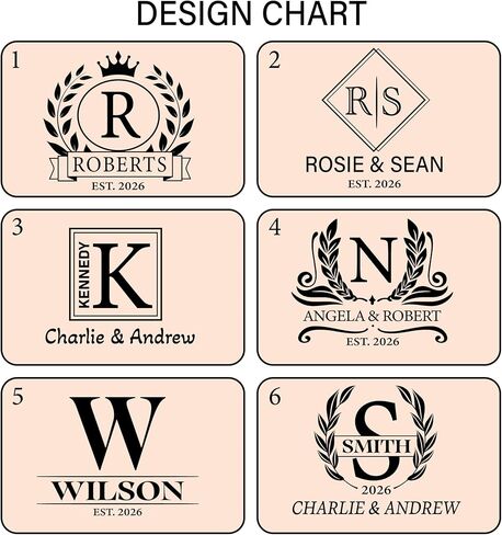 Personalized Cutting Board – Custom Bamboo Engraved Charcuterie Board, Wedding, Anniversary, Bridal Shower, Engagement, Christmas & Housewarming Gift for Couples, Family & Parents in Saudi Arabia