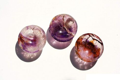 Amethyst Bowl - Stone Carved - Rare Find 3 Inch - Medium - Purple in Saudi Arabia
