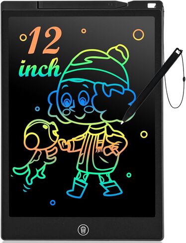 cimetech LCD Writing Tablet, Toddler Girl Toys for 1-3 Year Old, 12 Inch Drawing Pad for Kids Doodle Board, Learning and Educational Kids Toys for 4 5 6 7 8 Year Old Boys Birthday Gift, Pink in Saudi Arabia