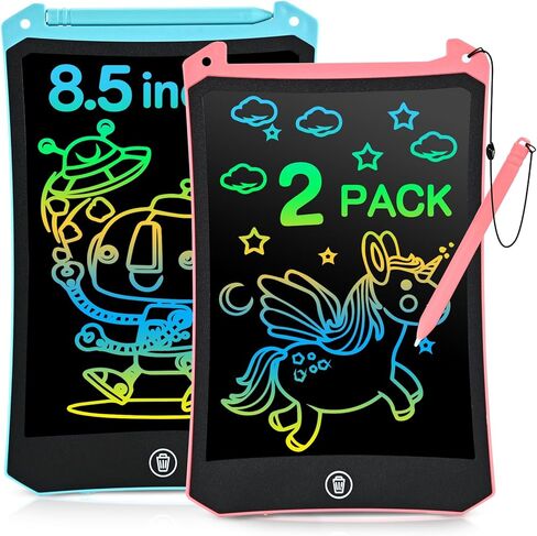cimetech LCD Writing Tablet, Toddler Girl Toys for 1-3 Year Old, 12 Inch Drawing Pad for Kids Doodle Board, Learning and Educational Kids Toys for 4 5 6 7 8 Year Old Boys Birthday Gift, Pink in Saudi Arabia
