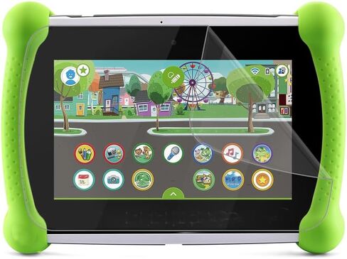 واقي شاشة للكمبيوتر اللوحي LeapFrog LeapPad Academy مقاس 7 بوصات [4 عبوات]، مناسب للحافظة، غشاء PET شفاف عالي الدقة مضاد للخدش، خالٍ من الفقاعات، مضاد لبصمات الأصابع in Kuwait
